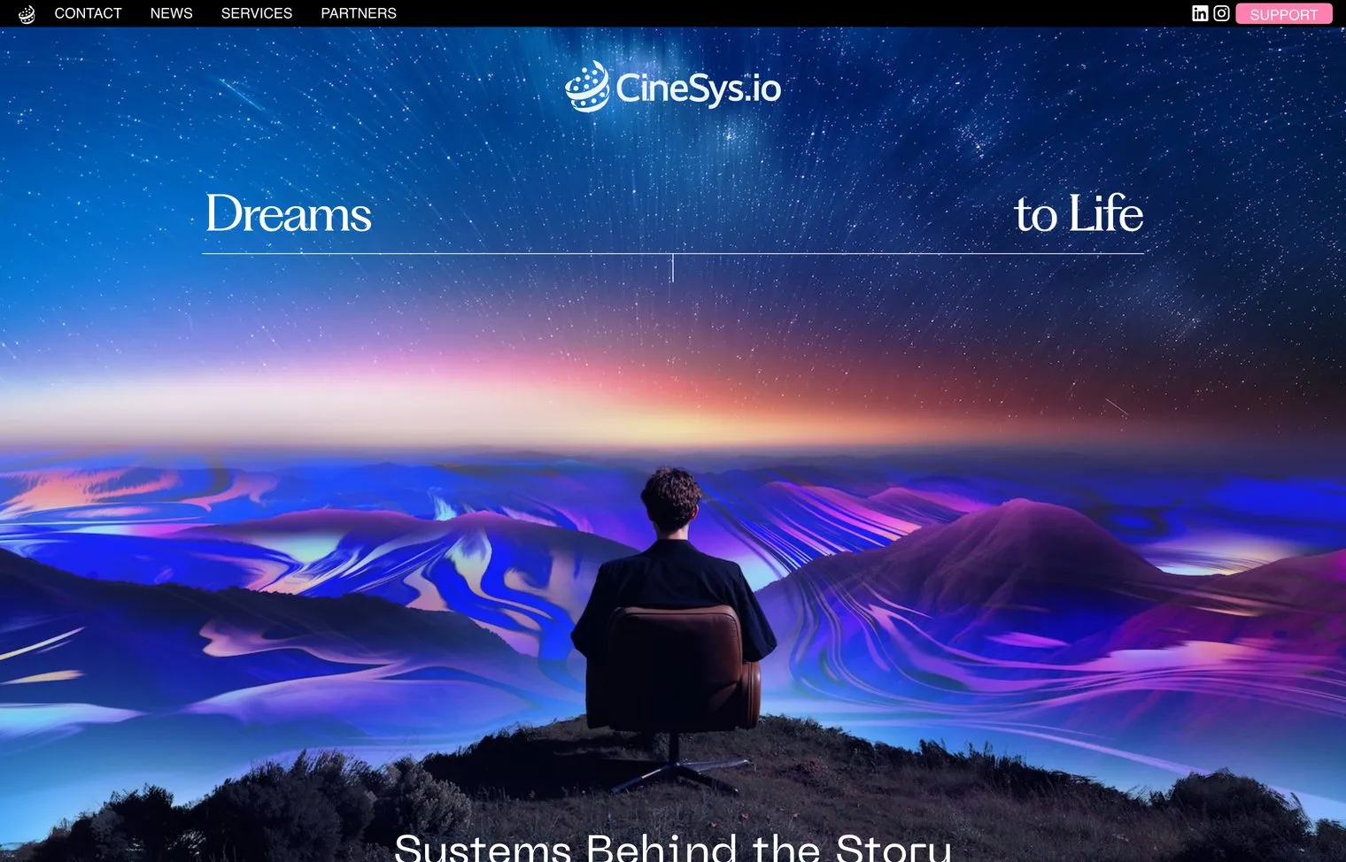 CineSys website
